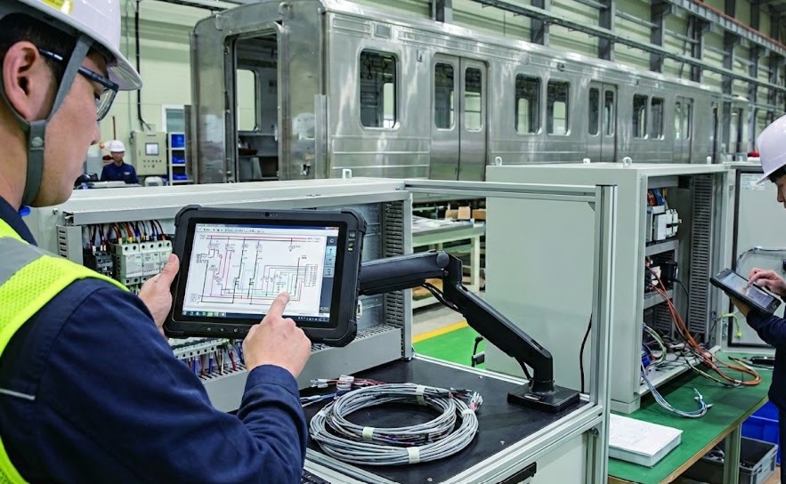 철도 부품 도면 관리 및 조립/결선 MES 구축